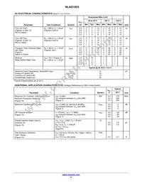 NLAS1053US Datasheet Page 4