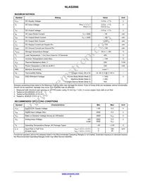 NLAS2066UST3 Datasheet Page 2
