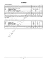 NLAS3699BMN1R2G Datasheet Page 3