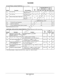 NLAS3699MN1R2G Datasheet Page 5