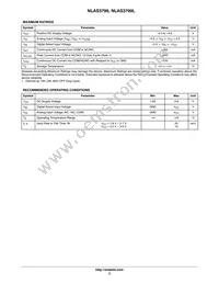 NLAS3799MNR2G Datasheet Page 3