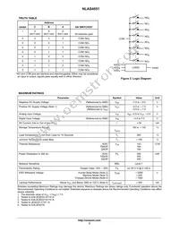 NLAS4051DR2G Datasheet Page 2