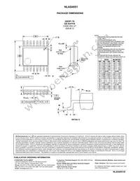 NLAS4051DR2G Datasheet Page 11
