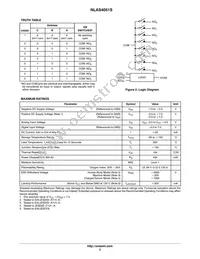 NLAS4051SDTR2G Datasheet Page 2