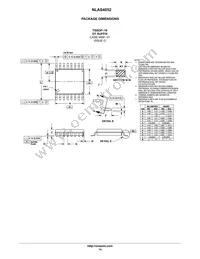 NLAS4052QSR Datasheet Page 14