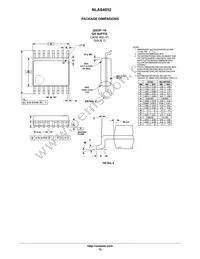 NLAS4052QSR Datasheet Page 15