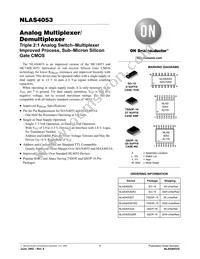 NLAS4053DT Datasheet Cover