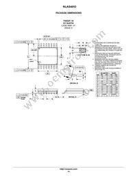 NLAS4053DT Datasheet Page 14