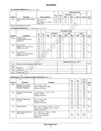 NLAS4053DTR2 Datasheet Page 5