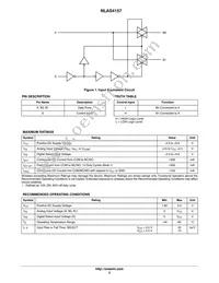 NLAS4157DFT2G Datasheet Page 2