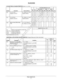 NLAS44599MNR2G Datasheet Page 5