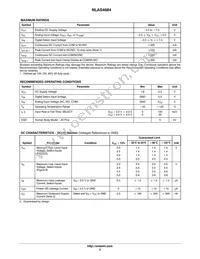 NLAS4684FCT1 Datasheet Page 3