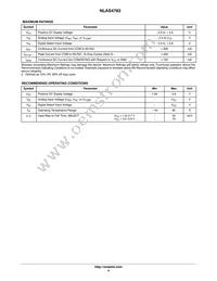 NLAS4783MN1R2G Datasheet Page 4