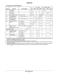 NLAS5123MUR2G Datasheet Page 3