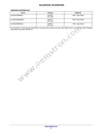NLAS5223BMUR2G Datasheet Page 9