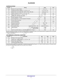 NLAS54404FCTAG Datasheet Page 4