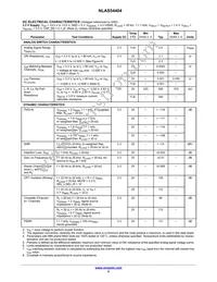 NLAS54404FCTAG Datasheet Page 5