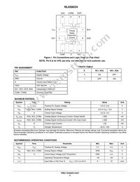 NLAS6234MUTBG Datasheet Page 2