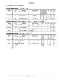 NLAS8252MUTAG Datasheet Page 4