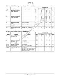 NLAS9431MTR2G Datasheet Page 4