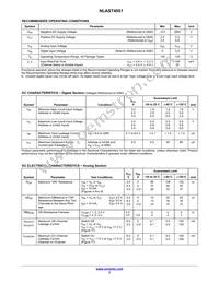 NLAST4051DTR2 Datasheet Page 3
