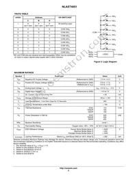 NLAST4051QSR Datasheet Page 2