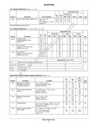 NLAST4051QSR Datasheet Page 4