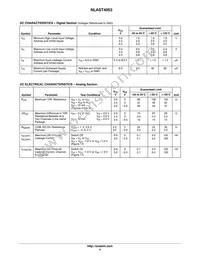 NLAST4053DTR2G Datasheet Page 4