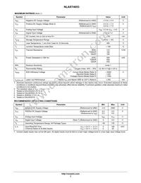 NLAST4053QSR Datasheet Page 3