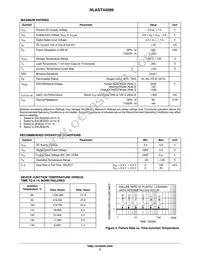 NLAST44599MNR2G Datasheet Page 3