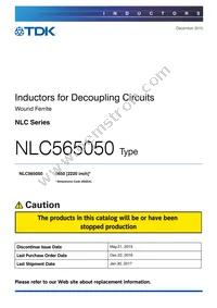 NLC565050T-821K-PF Cover