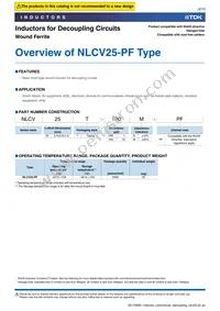 NLCV25T-220K-PF Datasheet Page 3