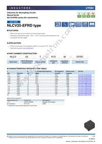 NLCV25T-R68M-EFRD Datasheet Cover
