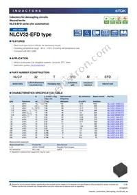 NLCV32T-6R8M-EFD Datasheet Cover