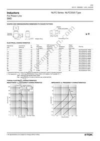 NLFC252018T-330K Datasheet Page 2