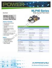 NLP40-76S3J Datasheet Cover