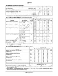 NLSF1174MNR2 Datasheet Page 3