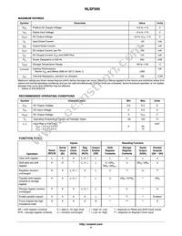 NLSF595MNR2G Datasheet Page 4