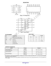 NLSV4T244DR2G Datasheet Page 2
