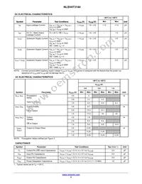 NLSV4T3144MUTAG Datasheet Page 5