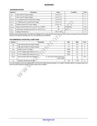 NLSX4401MU1TCG Datasheet Page 3