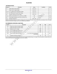 NLSX4402FMUTCG Datasheet Page 3