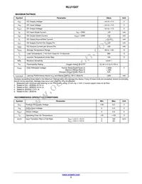 NLU1G07CMX1TCG Datasheet Page 2