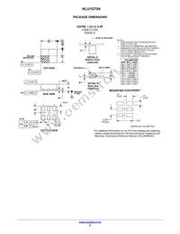 NLU1GT04CMX1TCG Datasheet Page 5