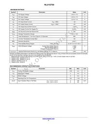 NLU1GT50AMUTCG Datasheet Page 2