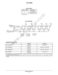 NLV14020BDR2G Datasheet Page 2