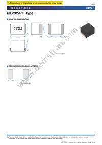 NLV32T-R10K-PF Datasheet Page 5
