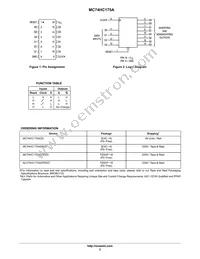 NLV74HC175ADTR2G Datasheet Page 2