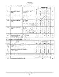 NLV74HC20ADR2G Datasheet Page 3