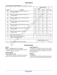 NLV74HC251ADR2G Datasheet Page 4